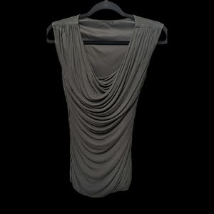 *BANANA REPUBLIC* Grey cowl neck top